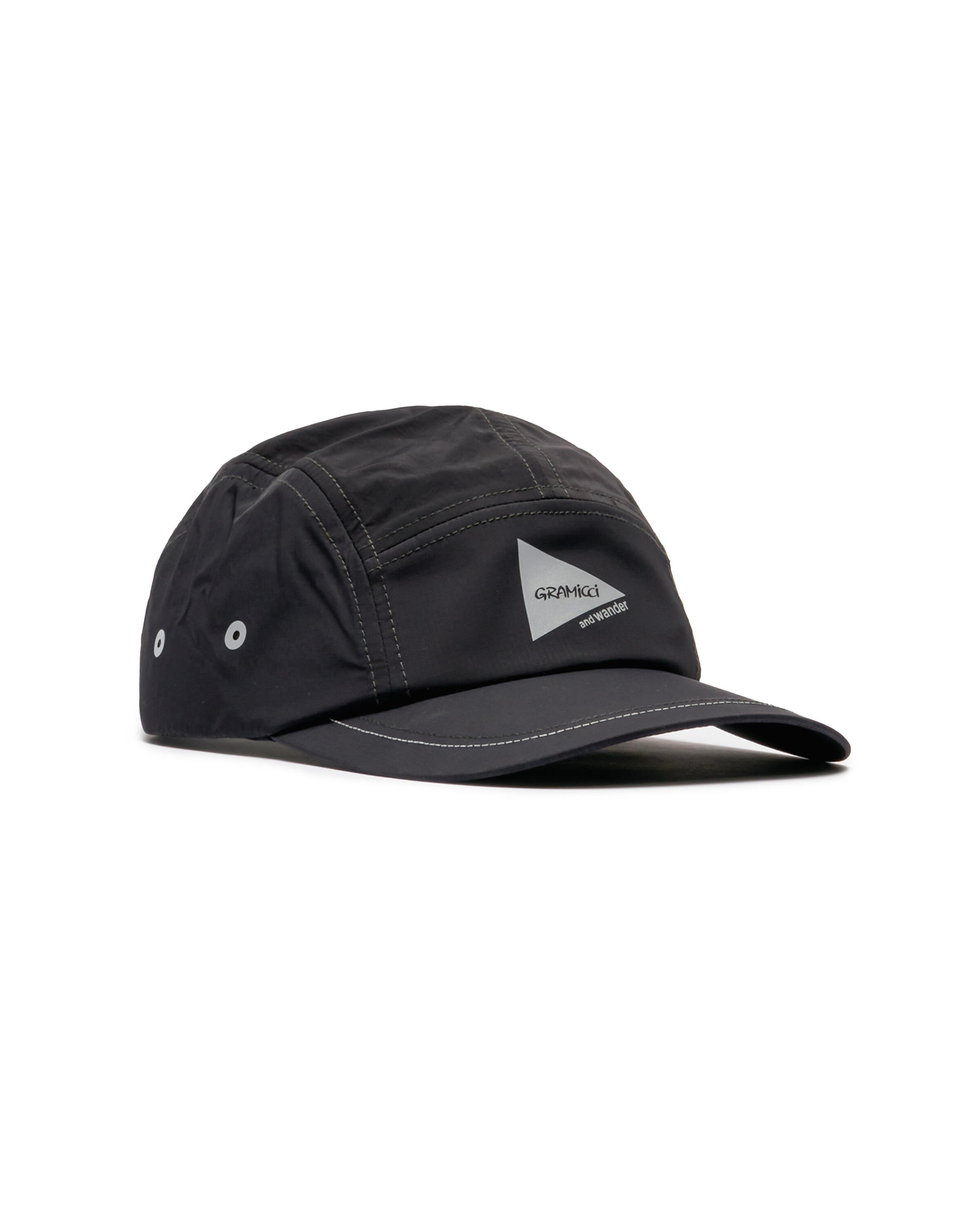 Gramicci x And Wander PATCHWORK WIND CAP | GAC4-S3011-BLA